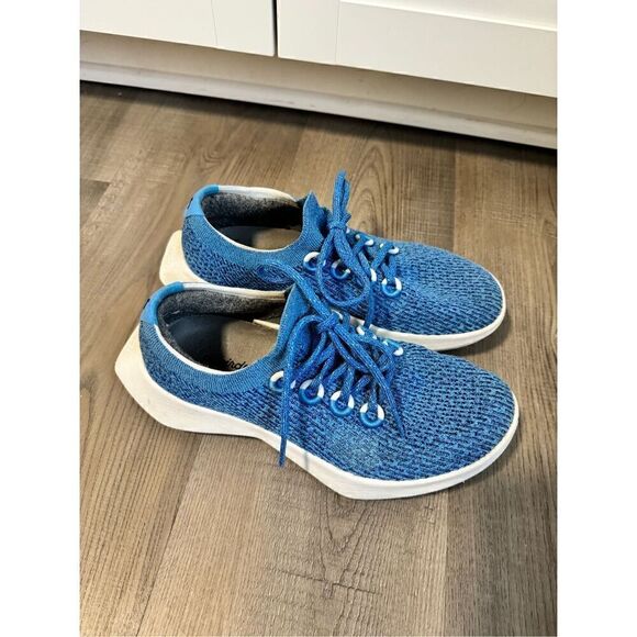 Allbirds Tree Dasher 2 Women's Size 9 Blue Comfort Running Sneakers Shoes - Picture 8 of 11